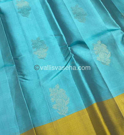Half Mix - Pure Soft Silk Saree - VVPSS030