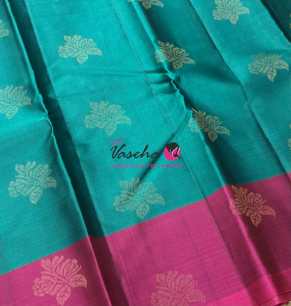 Half Mix - Pure Soft Silk Saree - VVPSS083
