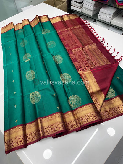 Pure Soft Silk Saree - Kanchi Border - VVPSS015