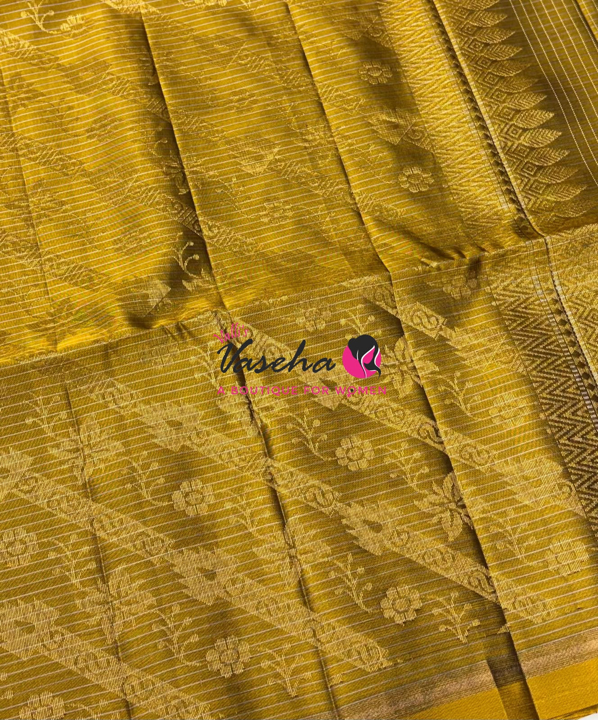 Pure Soft Silk Saree - Partly Pallu -  Half & Half Saree - VVPSS142