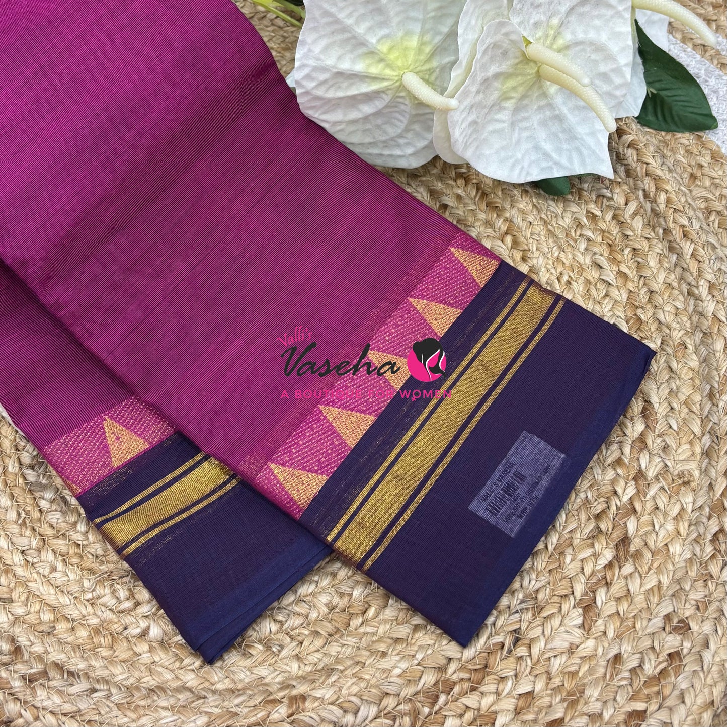 Kanchi Cotton Saree - VVKCS028