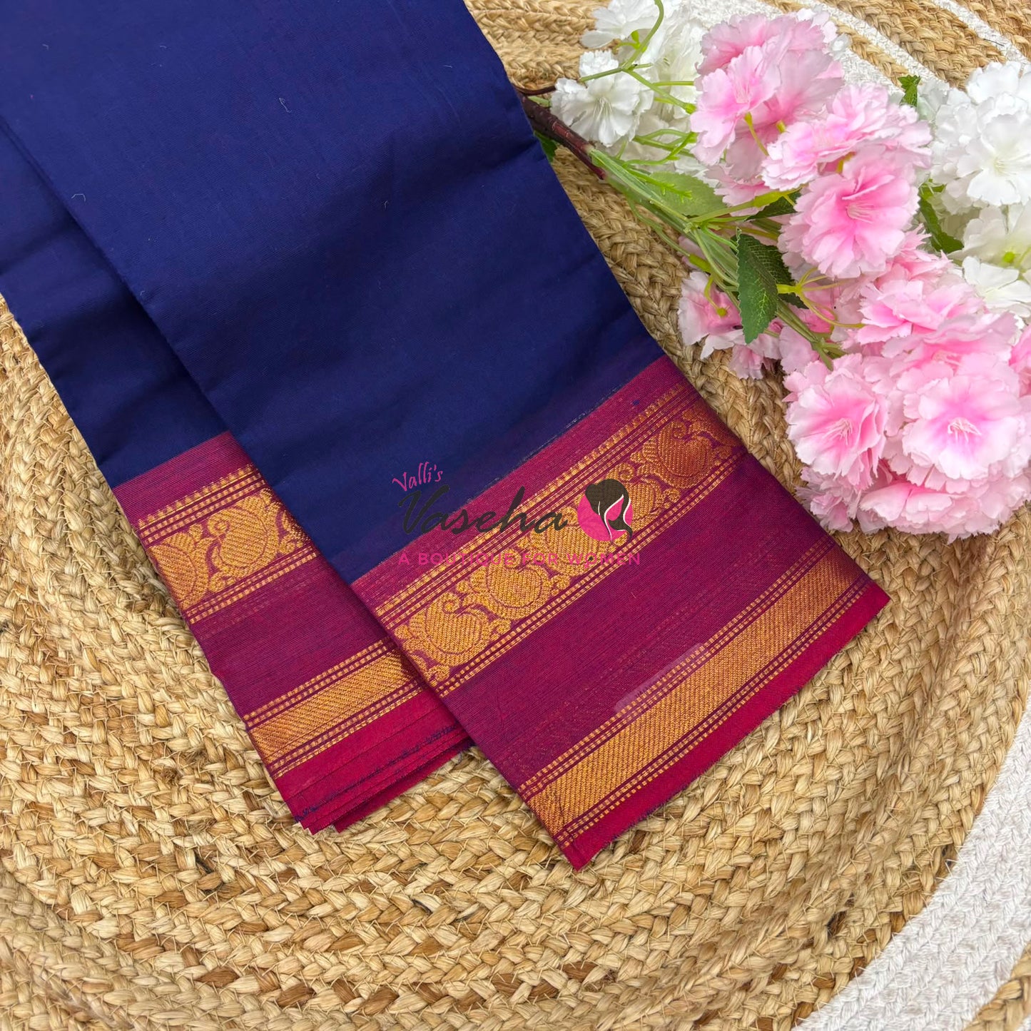 Kanchi Cotton Saree - VVKCS019