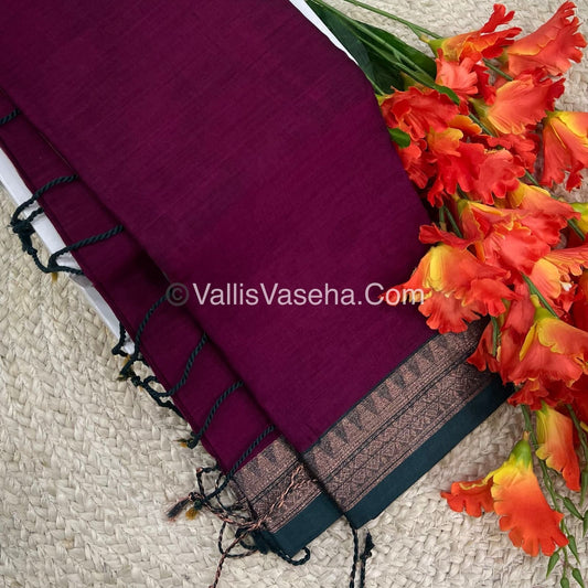 Dhaka Cotton Saree - VVDCS002