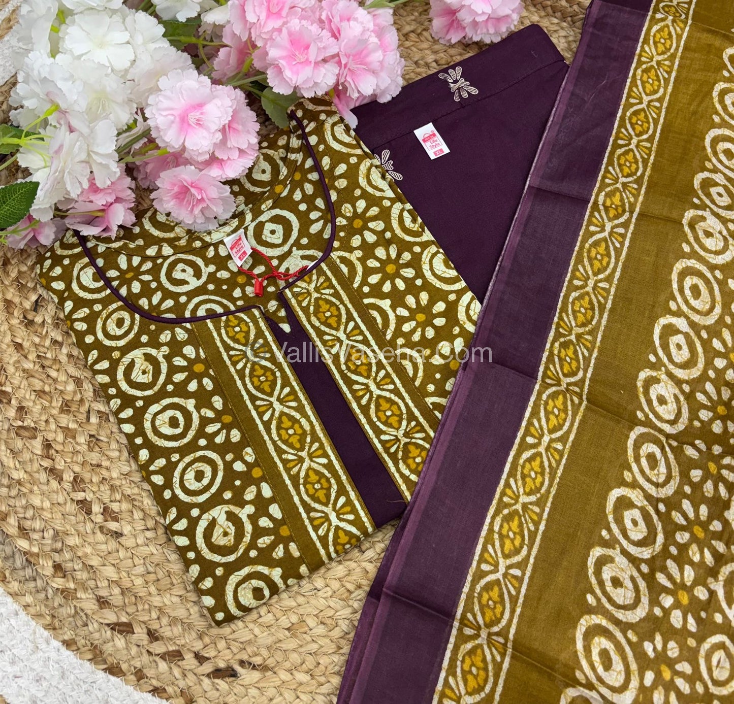 Ready Made - Salwar, Kameez & Duppatta(3pc) - Printed - VVRBS004