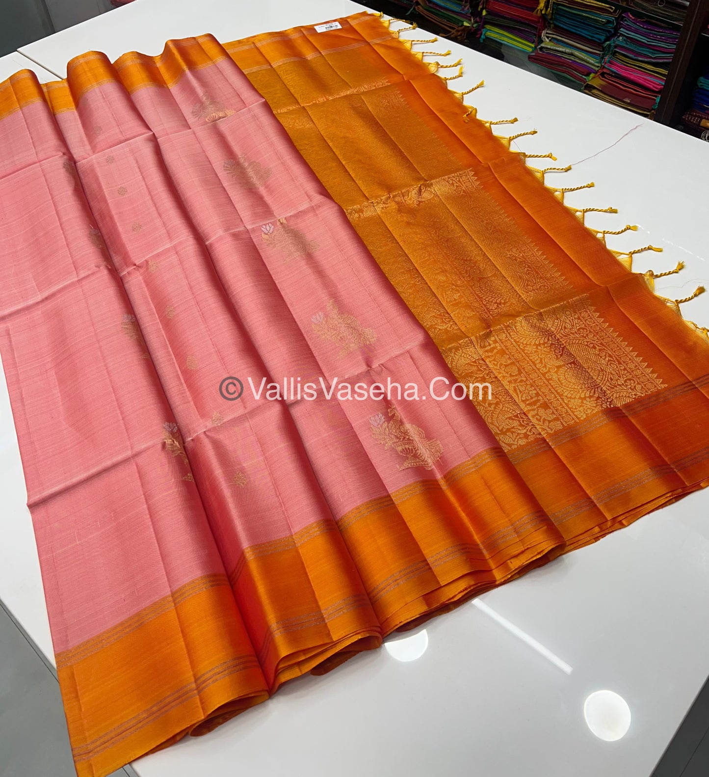 Half Mix - Pure Soft Silk Saree - VVPSS053