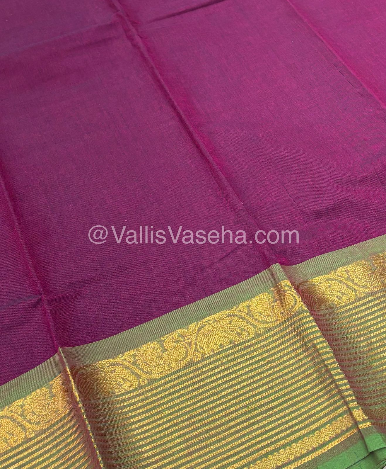 Kanchi Cotton Saree - VVKCS016