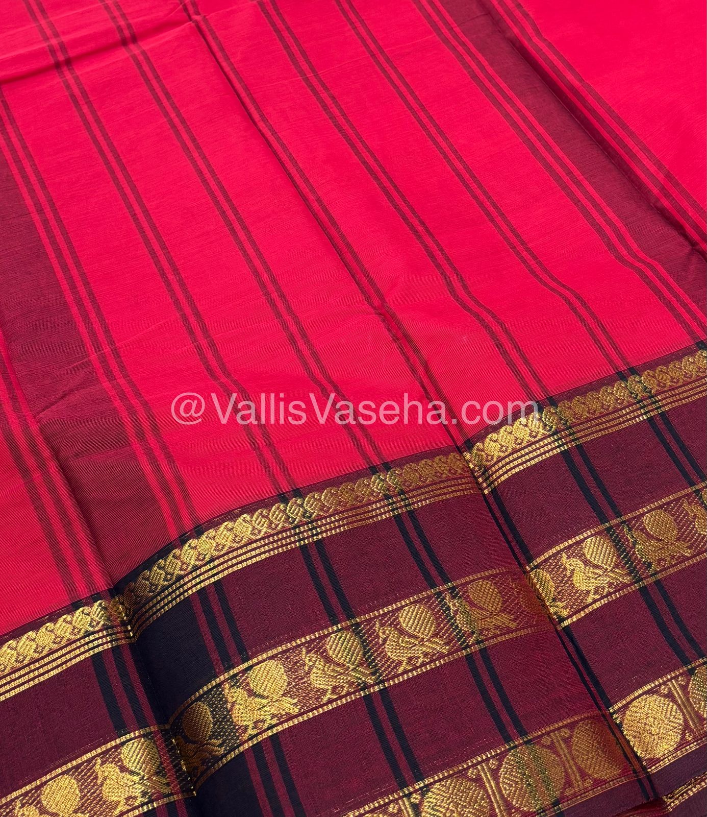 Kanchi Cotton Saree - VVKCS016