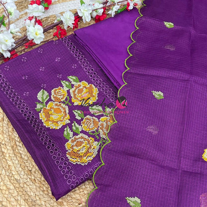 Unstitched Kota  Salwar Material  | VVUSM032