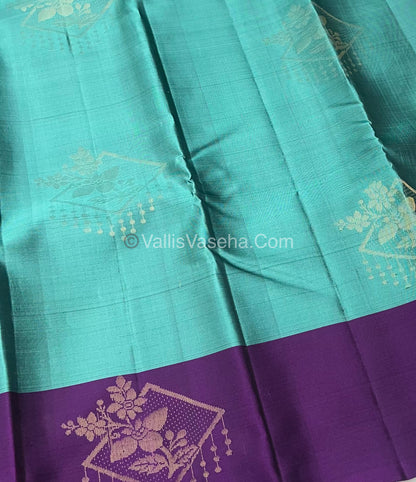 Half Mix - Pure Soft Silk Saree - VVPSS054