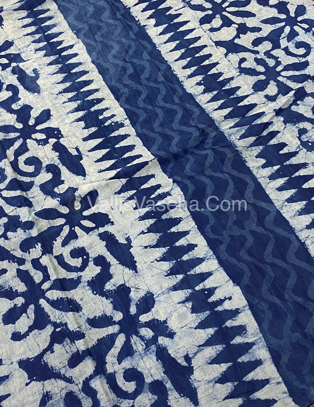 Pure Soft Mul Mul Cotton Sarees - Hand Block Prints - VVMMC003