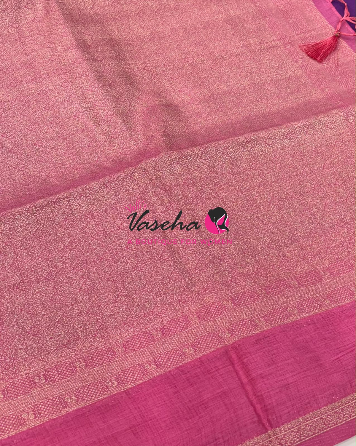 Banarasi - Heritage - Contrast  - Retta Petta border - VVBHS017