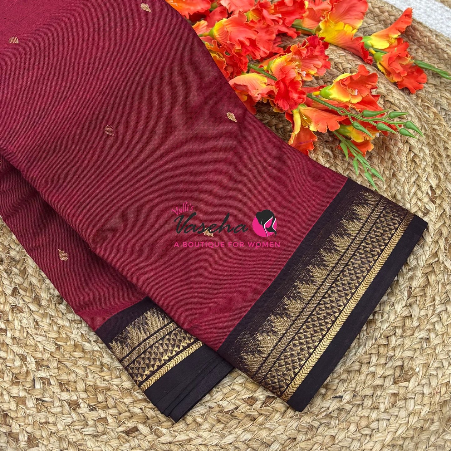 Kanchi Cotton Saree - VVKCS027
