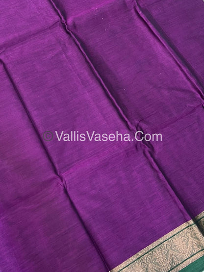 Dhaka Cotton Saree - VVDCS002