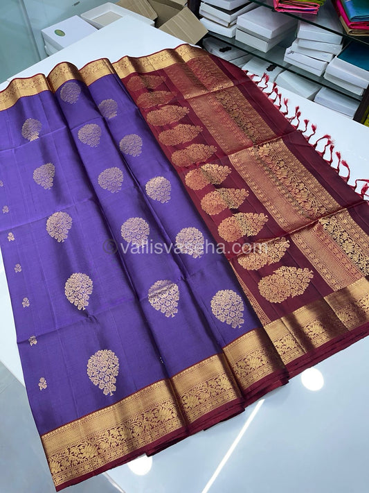 Pure Soft Silk Saree - Kanchi Border - VVPSS015