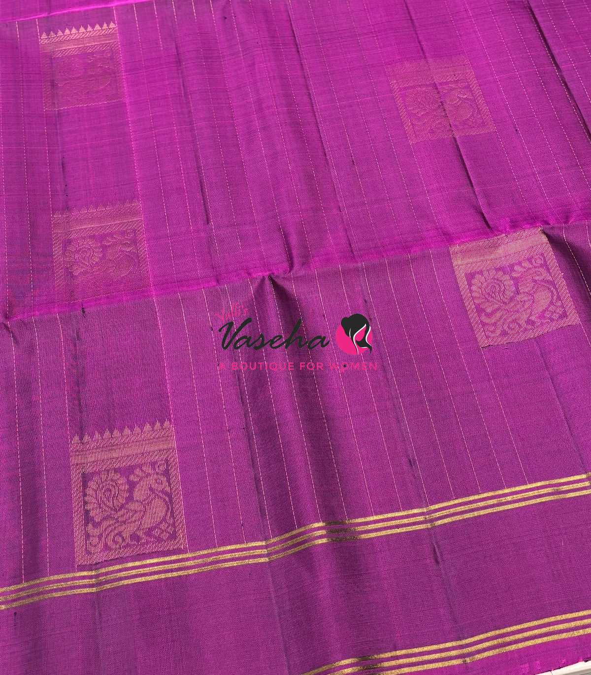 Pure Soft Silk Saree  - Purplish Pink Shade - VVPSS134