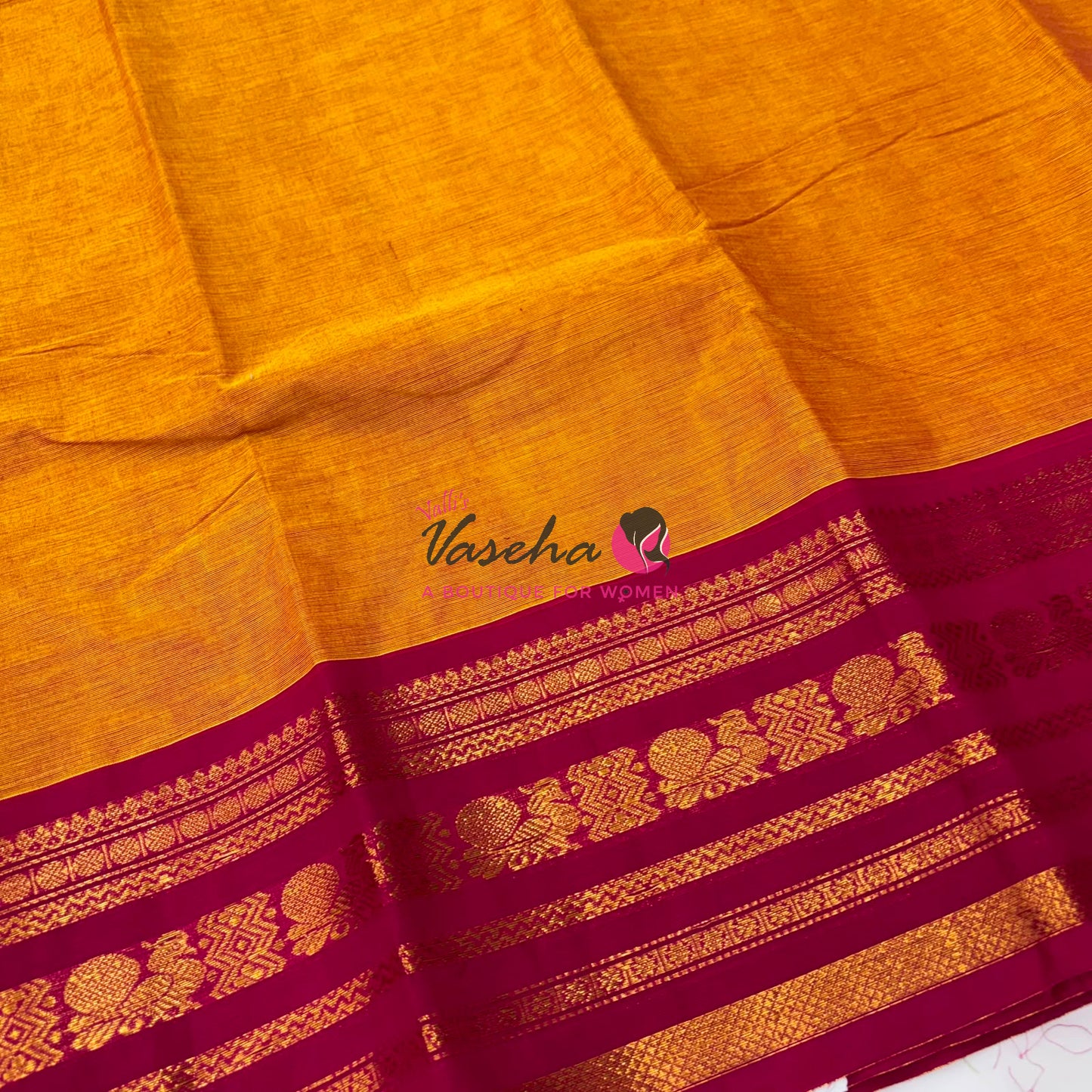 Kanchi Cotton Saree - VVKCS019