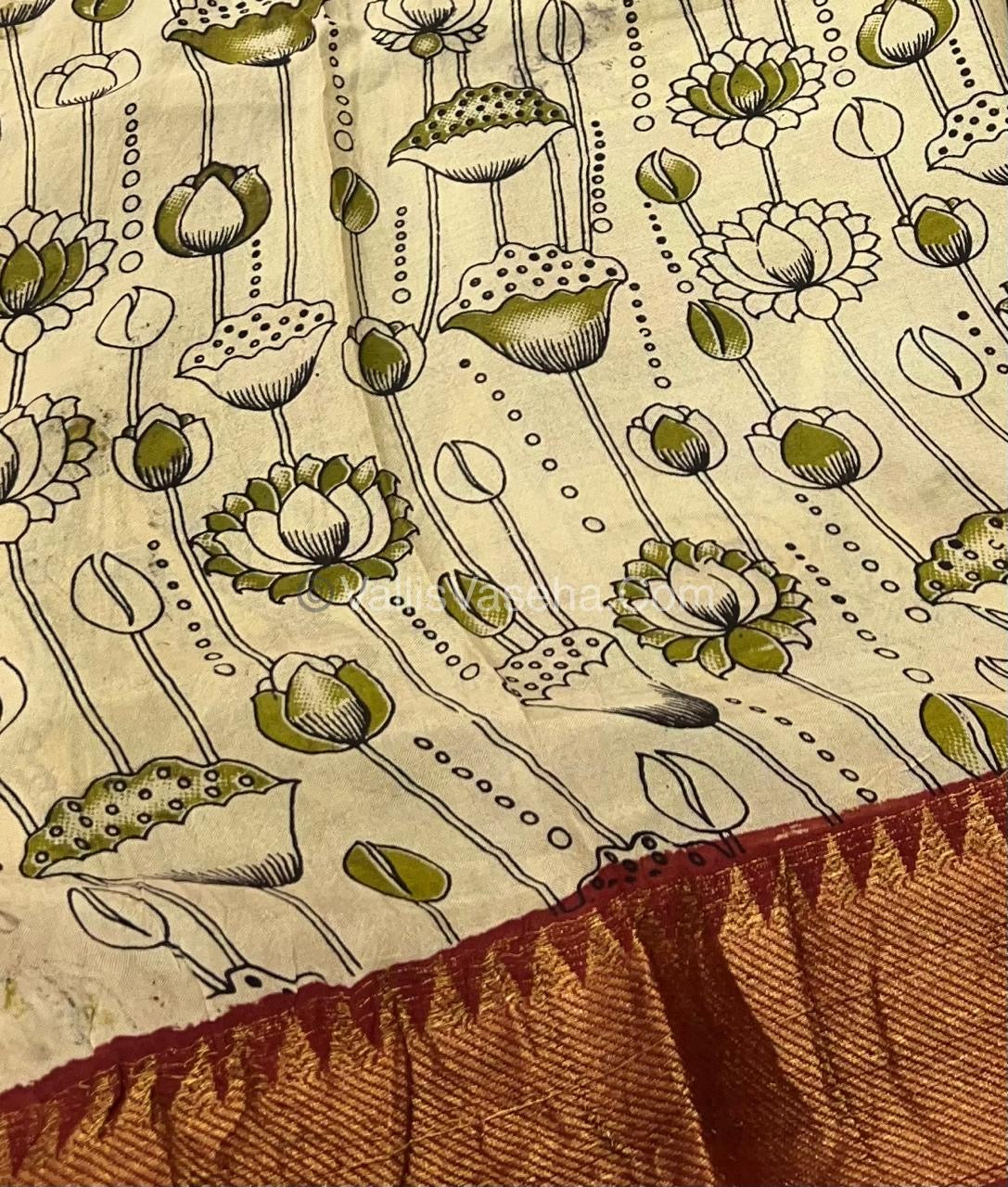 Chennur Silk | Kalamkari Prints | VVCS005