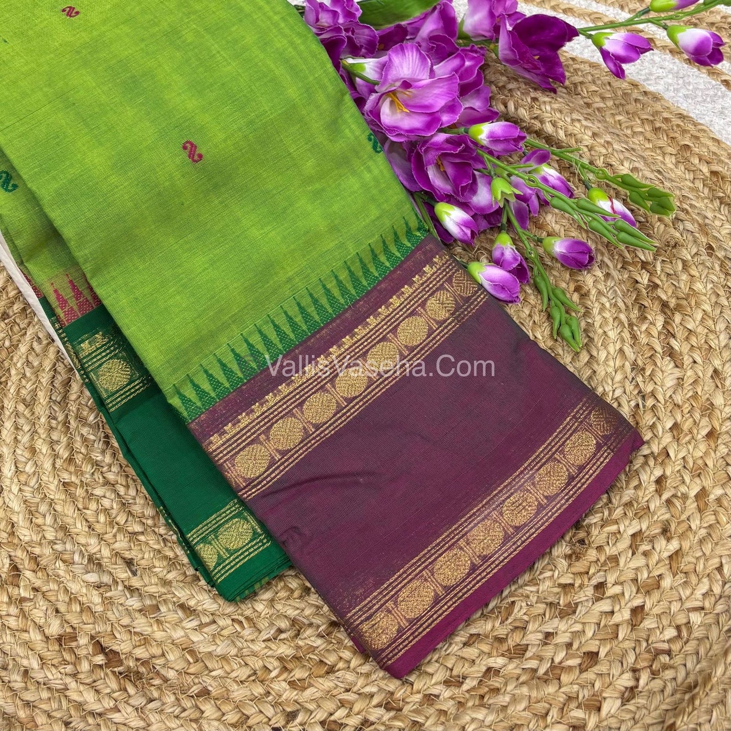 Kanchi Cotton Saree - VVKCS017