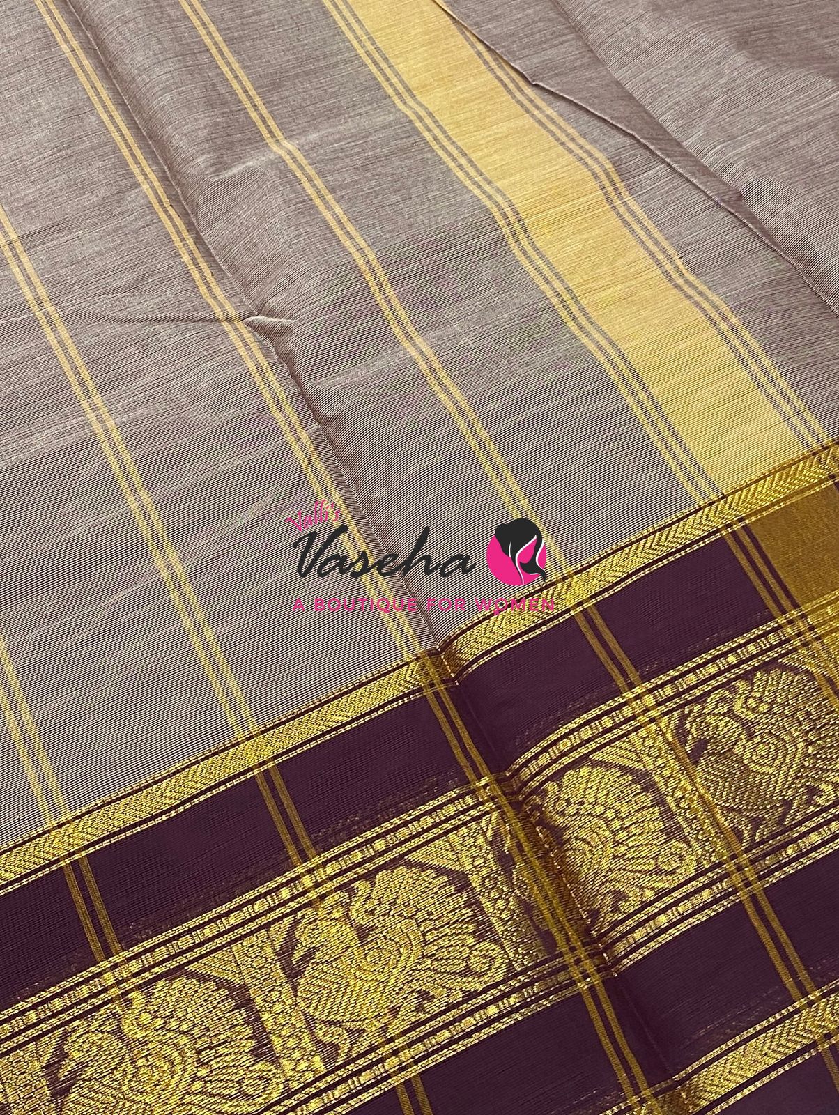 Kanchi Cotton Saree - VVKCS032