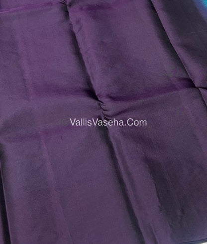 Half Mix - Pure Soft Silk Saree - VVPSS030