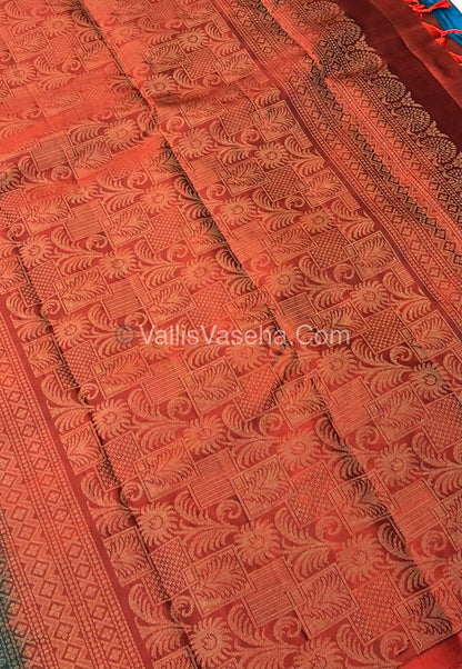 Half Mix - Pure Soft Silk Saree - VVPSS030