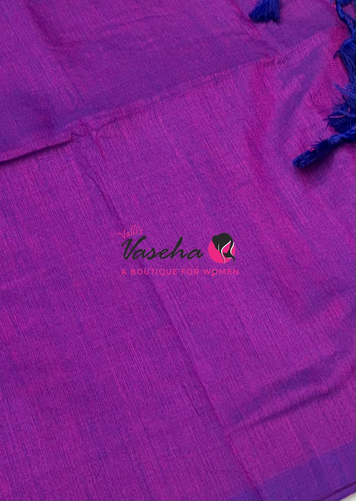 Budget Friendly Sarees - Casual Wear Sarees - Khadi Cotton Sarees - VVKCS028