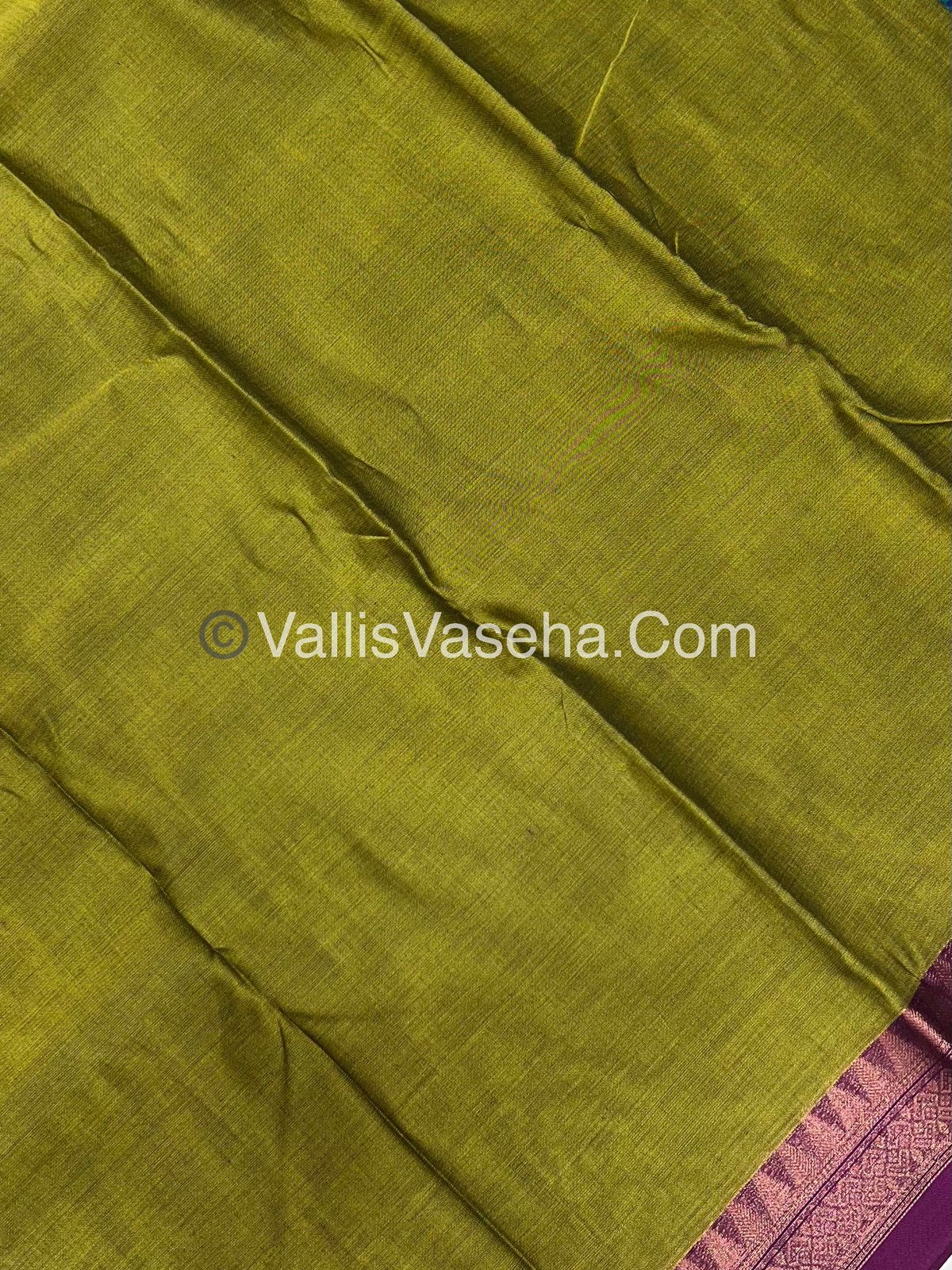 Dhaka Cotton Saree - VVDCS002