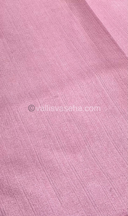 Organza Saree - Light Pink Shade   - VVOS001