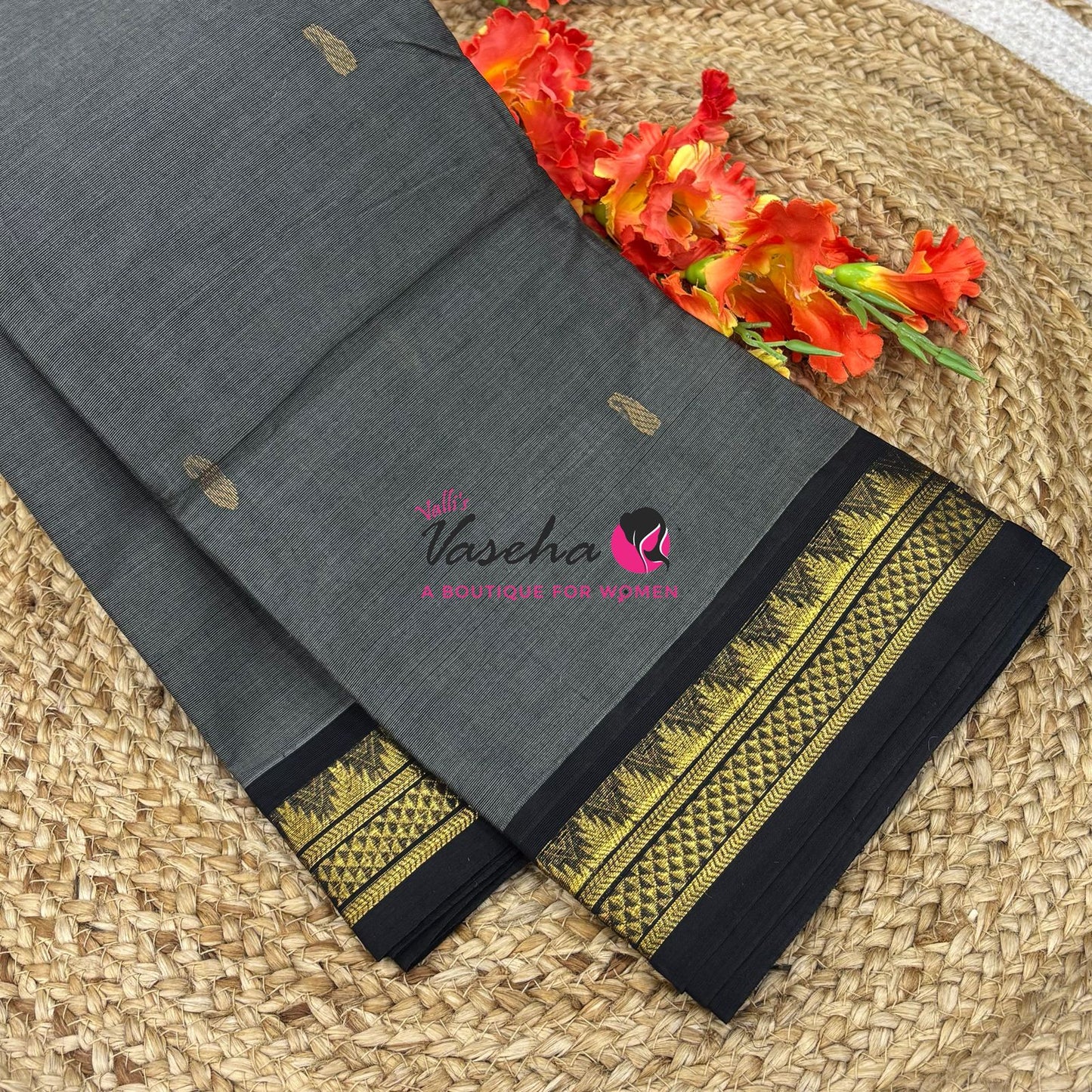 Kanchi Cotton Saree - VVKCS027