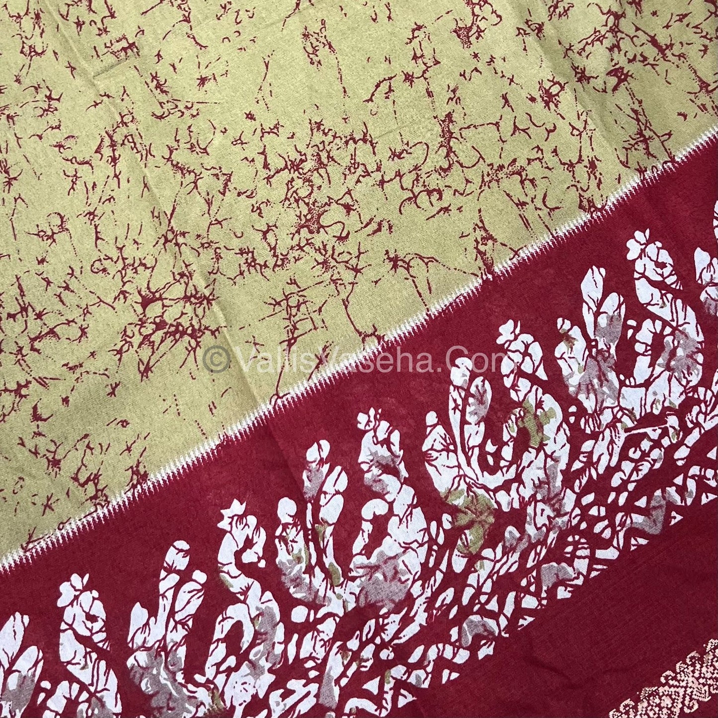 Budget Friendly Sarees - Casual Wear Sarees - Crackle Silk - VVCS002