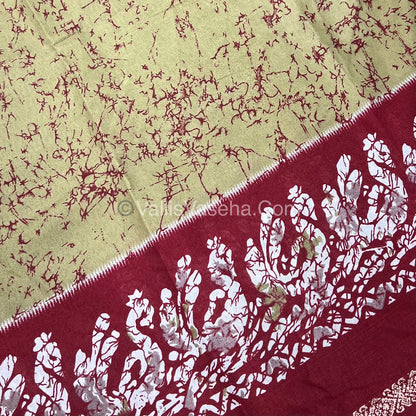 Budget Friendly Sarees - Casual Wear Sarees - Crackle Silk - VVCS002