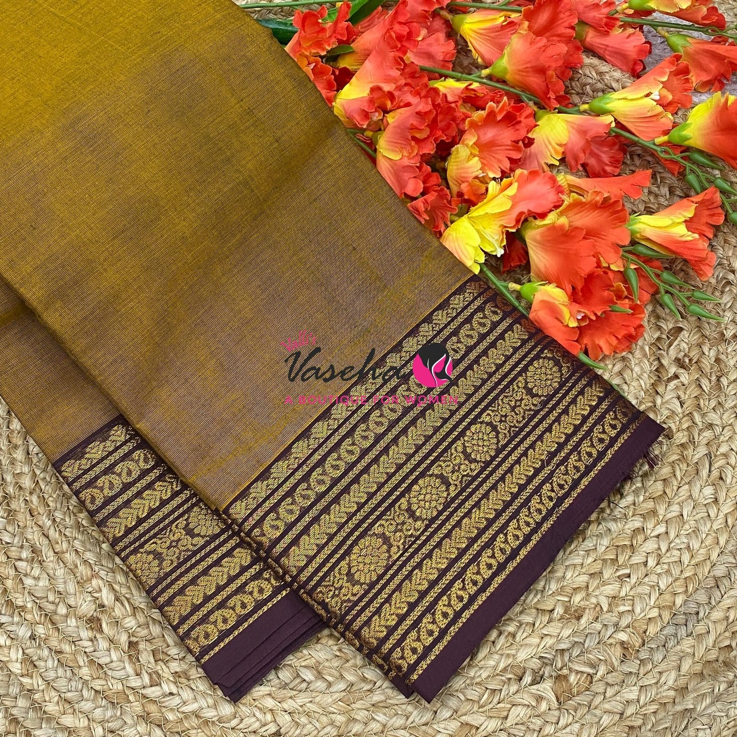 Kanchi Cotton Saree - VVKCS032