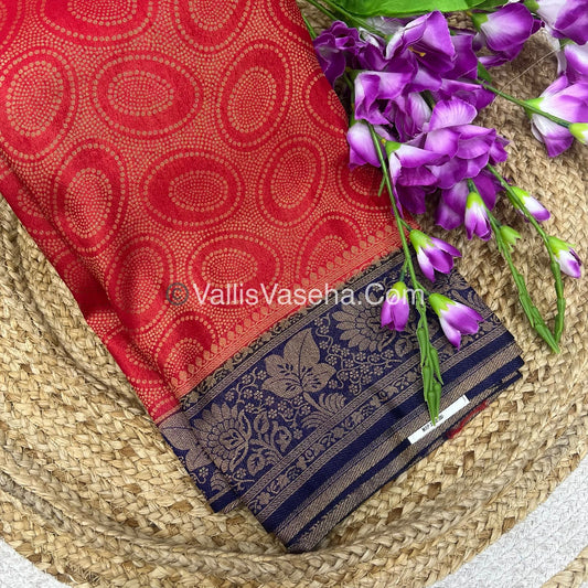 40% less - Offer Saree - Softy Silk   Saree - VVDS007