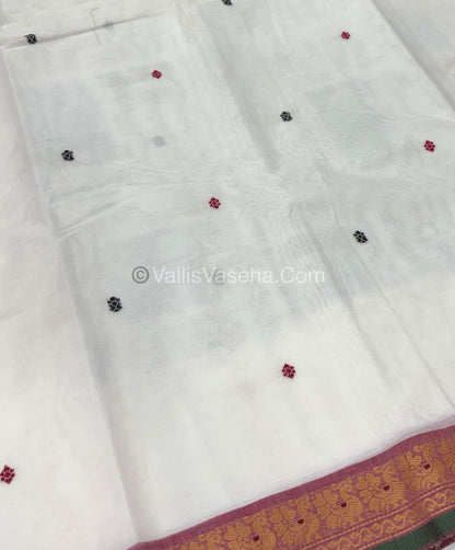 Kanchi Cotton Saree - VVKCS017