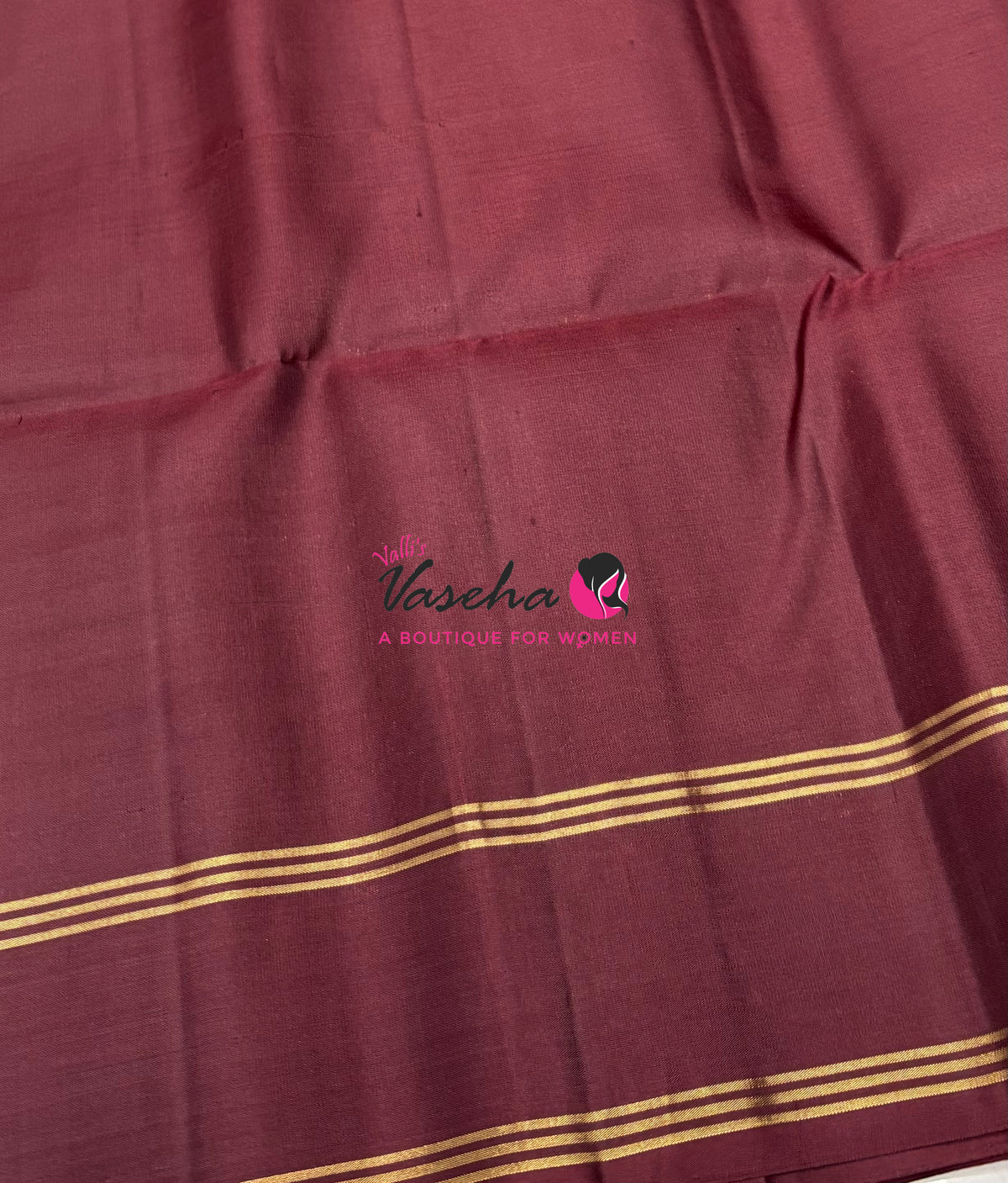 Pure Soft Silk Saree  - Grey & Brown Combo - VVPSS161