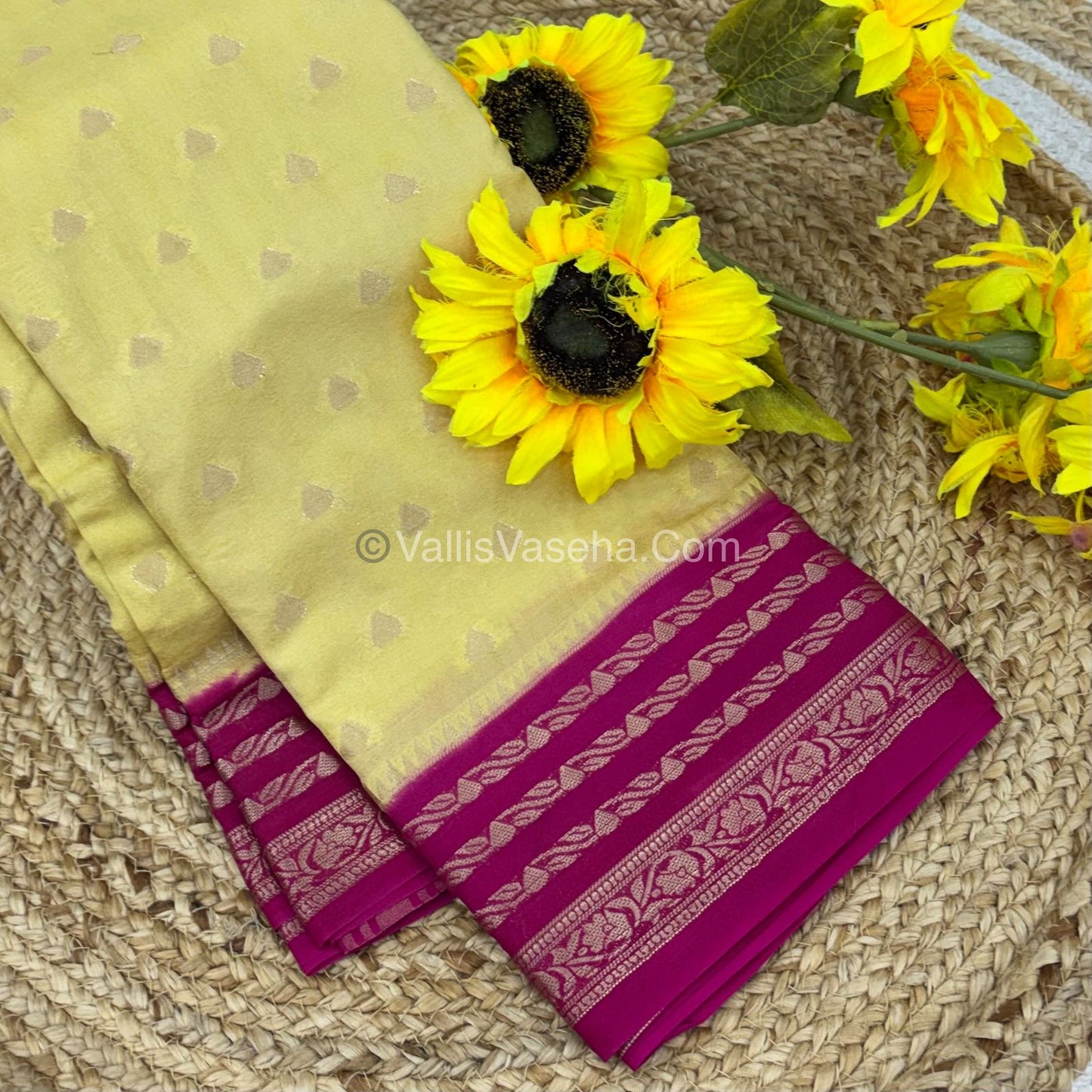 Semi Georgette / Semi Mysore Viscose Silk Variety  - VVSMC003