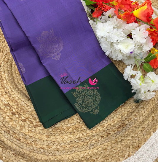 Half Mix - Pure Soft Silk Saree - VVPSS083