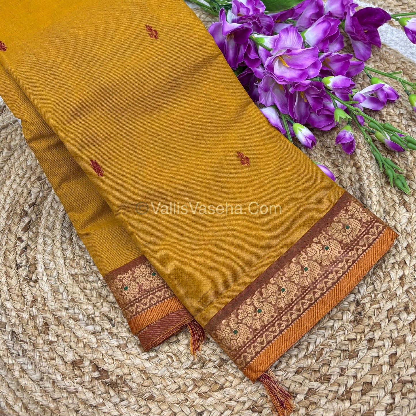 Kanchi Cotton Saree - VVKCS017