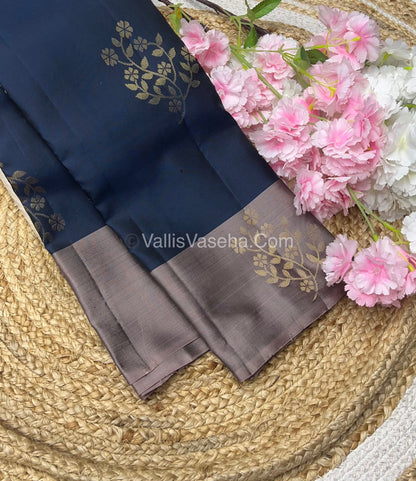 Half Mix - Pure Soft Silk Saree - VVPSS054