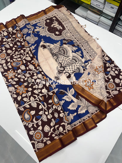 Chennur Silk | Kalamkari Prints | VVCS005