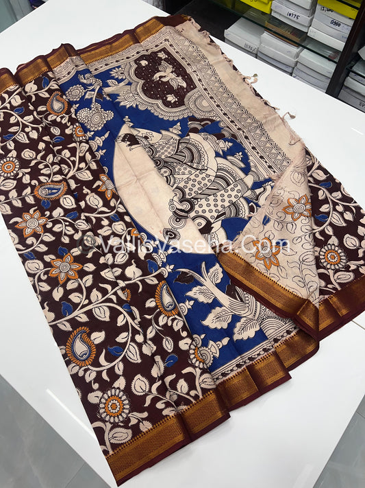 Chennur Silk | Kalamkari Prints | VVCS005