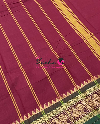 Chettinadu Cotton Saree - VVCCS003