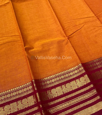 Kanchi Cotton Saree - VVKCS007