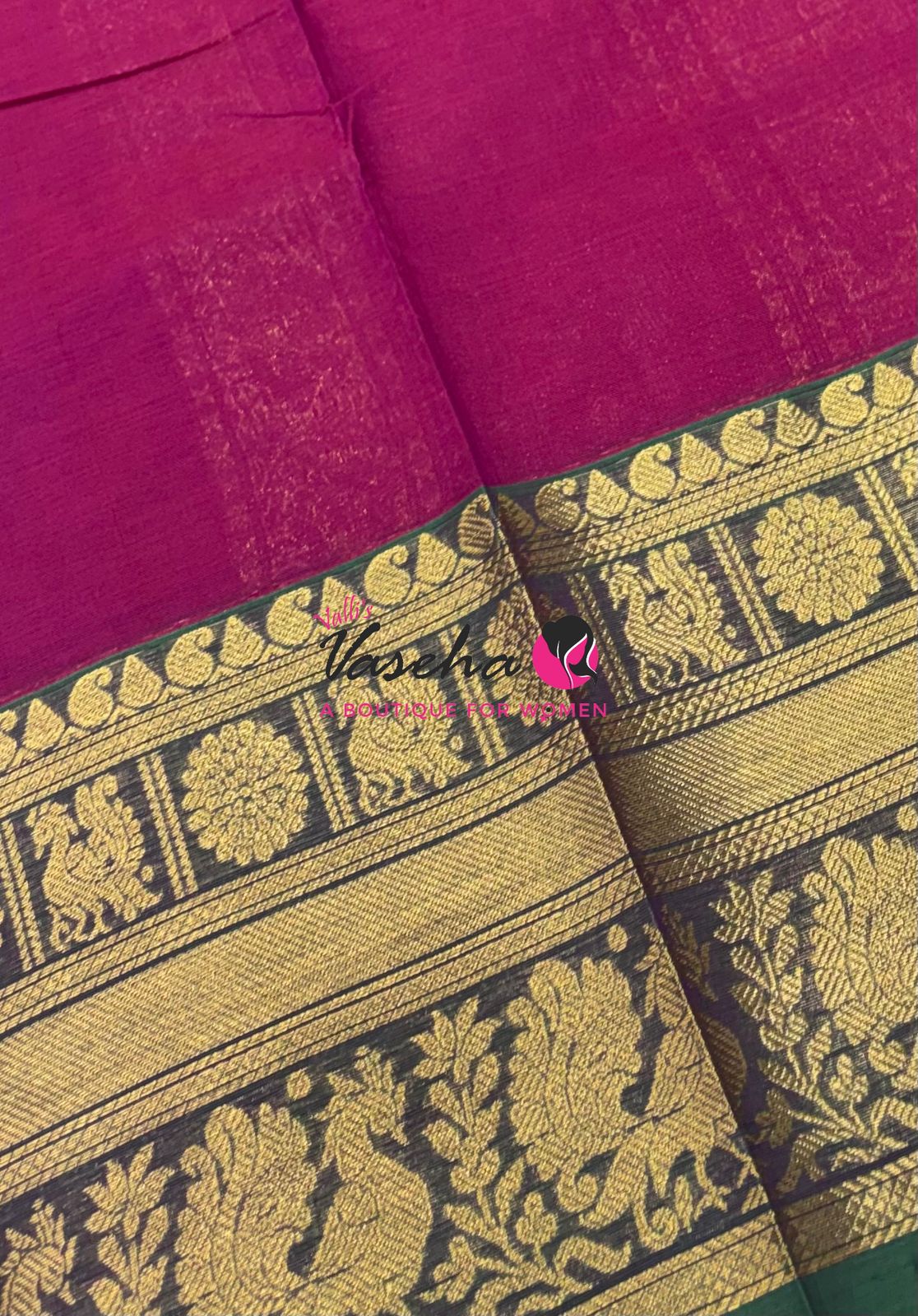 Kanchi Cotton Saree - VVKCS022