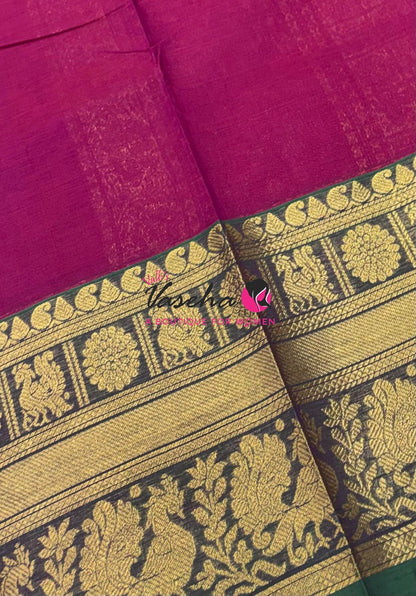 Kanchi Cotton Saree - VVKCS022