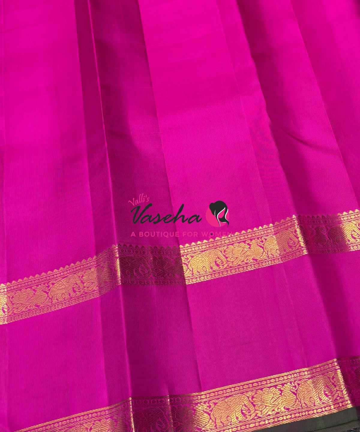 Pure Bridal Kanchipuram Silk Saree -  Purple & Pink Combo - VVPS076