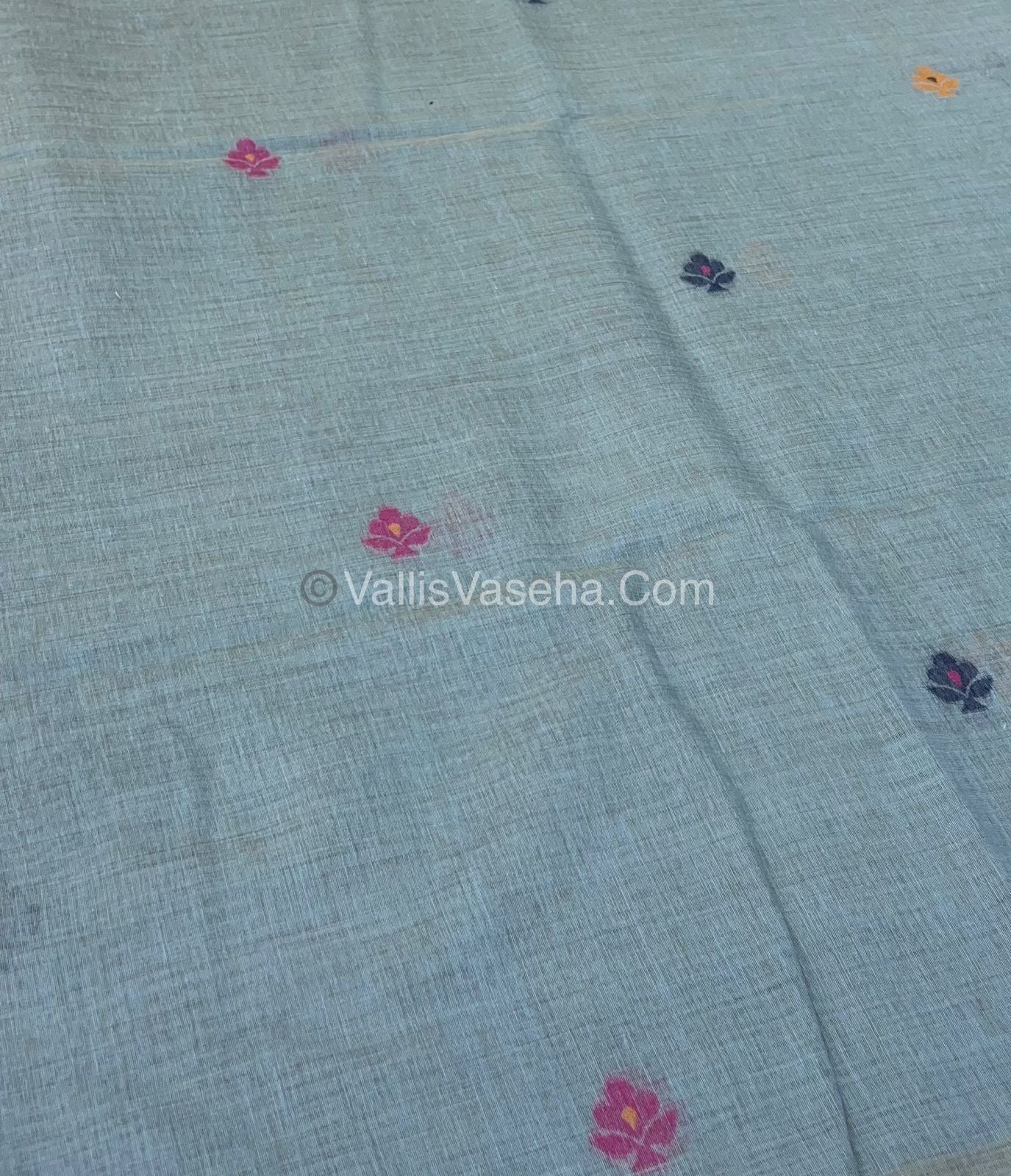 Muga Cotton Saree - VVMCS001