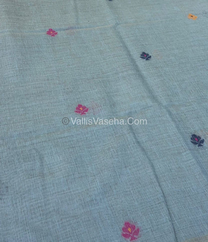 Muga Cotton Saree - VVMCS001