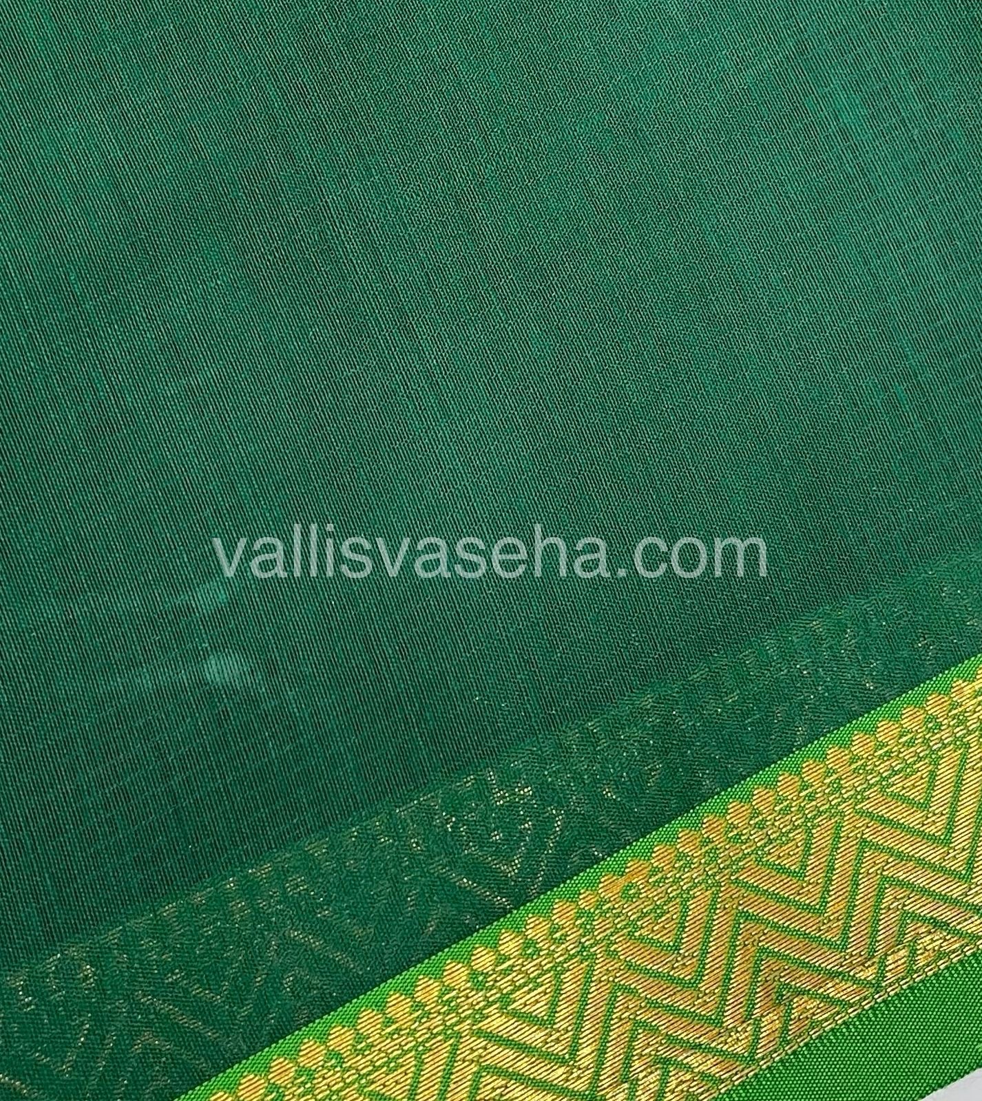 Fancy Mixed Cotton - Masturd Yellow With Green Shade - VVFMC005