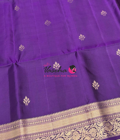 Pure Soft Silk Saree  - Purple Shade - VVPSS135